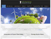 Tablet Screenshot of claverton-energy.com